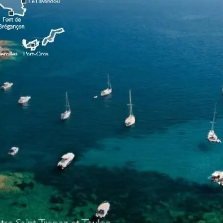 Evasion Ensoleillee Ile De Porquerolles Superbe T3 * Hyères