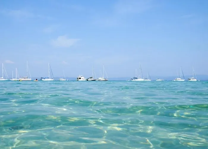 Evasion Ensoleillee Ile De Porquerolles Superbe T3 דירה