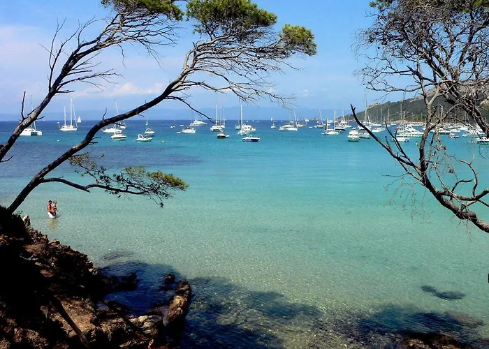 Evasion Ensoleillee Ile De Porquerolles Superbe T3 דירה *