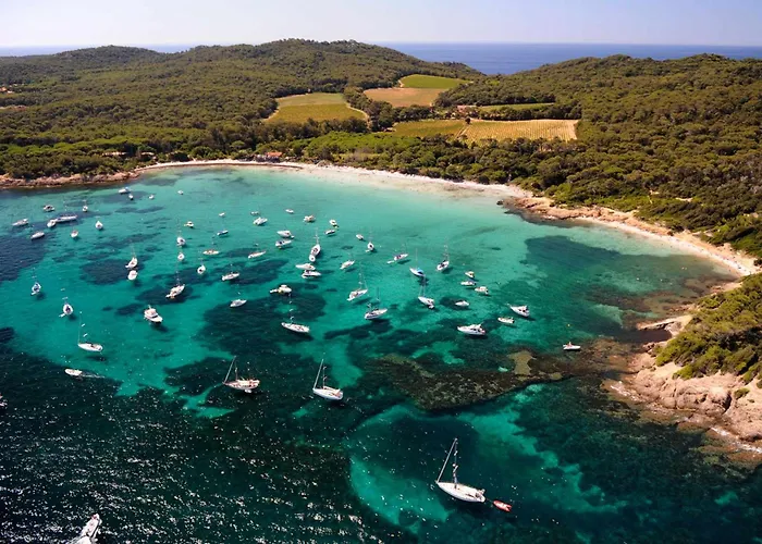 Evasion Ensoleillee Ile De Porquerolles Superbe T3 * הייר